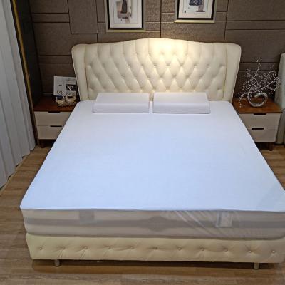 China Terry Towel Hypoallergenic Mattress Cover Waterproof Extra Deep Waterproof Mattress Cover Bamboo for sale