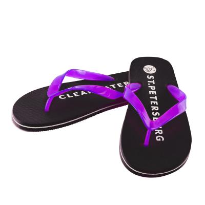 China 2021 Latest Design Lightweight Flip Flops Beach High Quality Recycled EVA Slippers for sale