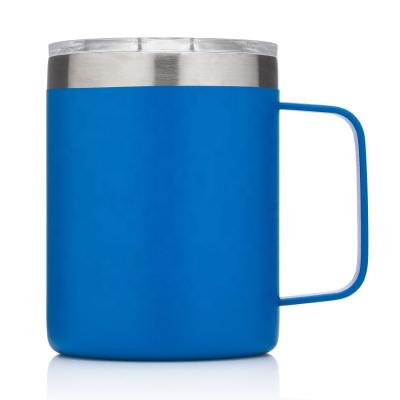 China Business Coffee Mug Wholesale Custom 12 14 Ounce Double Wall Stainless Steel Straight Vacuum Insulated Coffee Mug for sale