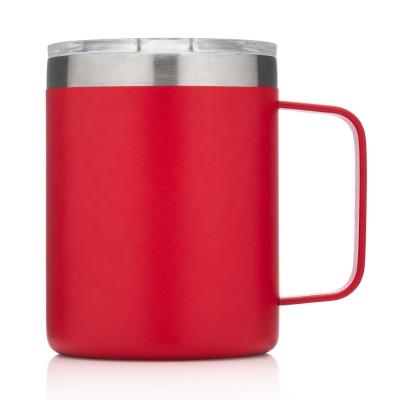 China Wholesale Custom Business Stainless Steel Coffee Mug 12oz Double Wall Stainless Steel Vacuum Insulated Coffee Mug for sale