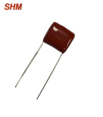 China Other metallized polypropylene film capacitor (dipped) CBB21 104 J 400VDC for sale