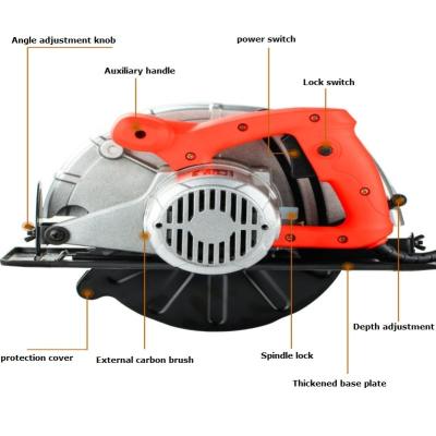 China Portable Woodworking Electric Circular Saw Household Decoration Portable Electric Saw for sale