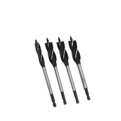 China Self Tapping Thread Four Edge Four Slot Woodworking Support Auger Woodworking Self Tapping Bits for sale