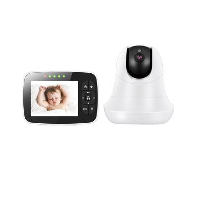 China Built-in Mermaid Baby Monitor with Alarm Device Lullaby Playing Voice Intercom Night Vision HD Screen for sale