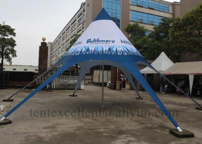 China wedding party event tent star shape canopy tent with aluminum alloy support for sale