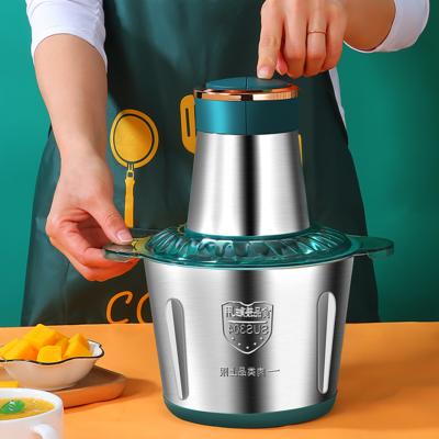 China Best Selling Commercial Multifunctional Food Processing Tool Stainless Steel Large Capacity Strong Pointed Electric Chopper Stand Rest for sale