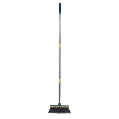 China Home High Quality 2 in 1 No Dead End Bathroom Floor Stripper with Long Handle Floor Cleaning Brush for sale