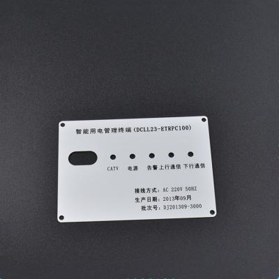 China Electronic product factory price silk screen printing plastic material equipment accessory labels for sale