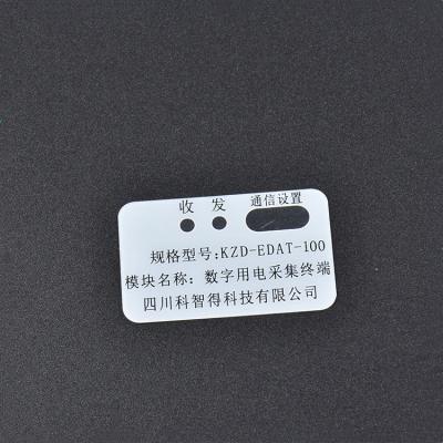 China Electronic Product Accessory Customized Plastic Sign And Tag For Electronic Equipment for sale