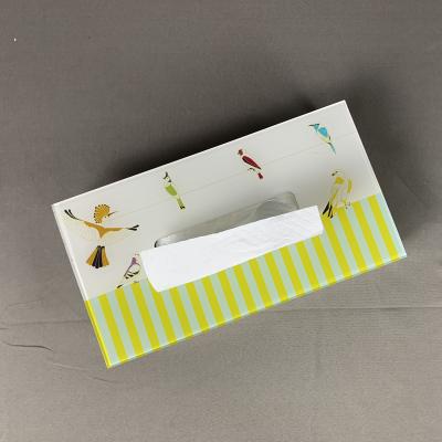 China Handmade Acrylic Facial Tissue Dispenser Box Tissue Box Holder Paper Facial Tissue Box for sale