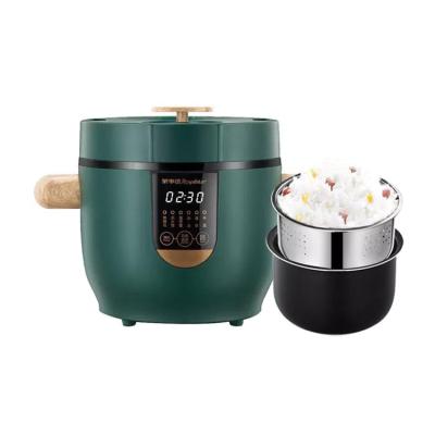 China Sugar Rice Cooker Foshan Electric Low Carburetor Low Vapor Digital Display Panel 2L Nordic Type Cooker for sale