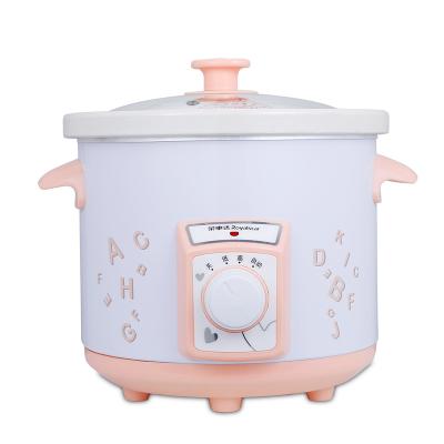 China Outdoor Hot Royalstar Turned Electric Ceramic Jug Slow Cooker Stew Pot With Non Stick Electric Ceramic Jug Pot for sale