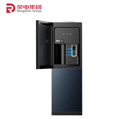 China Hotel Royalstar Household Small Refrigeration And Heating Vertical Desktop Bottled Hot Cold Water Dispenser for sale