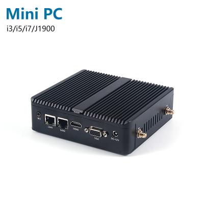 China Hot Selling PC WDC I3 I5 I7 Mini Mini PC WDC I3 I5 I7 Dual LAN Dual COM Dual LAN Port Industrial PC With Dual RS232 Industrial Computer for sale