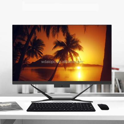 China Business factory directly! 24 inch i7 all in one pc desktop computer for desktop 8GB RAM 1TB HDD AIO Computers for sale