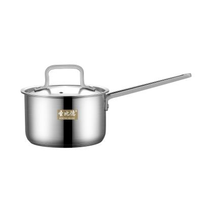 China Sustainable High Quality Commercial Metal Stainless Steel Milk Boiling Pans for sale