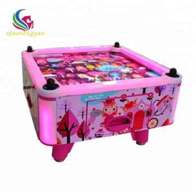 China Hardware 4 Person Air Hockey Table Turbine Game Machine Coin Operated Air Hockey Table for sale