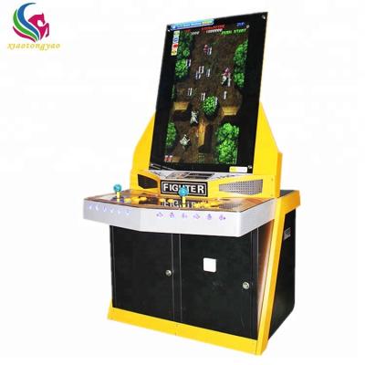 China Indoor/Outdoor Playground Hardware 32 Inch Simulator Slot Game Street Fighter Electronic Sight Fighting Arcade Game Machine for sale