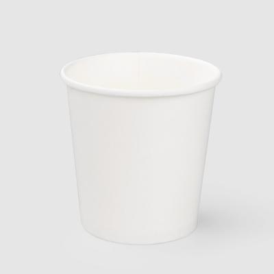 China Wholesale White and Kraft Disposable Paper Soup Cups Tubs Bowls with Paper Lids for sale