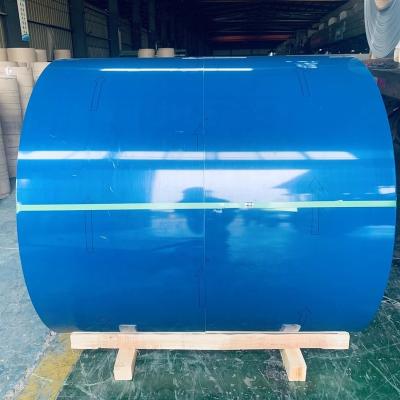 China Buliding China Color Coated Aluminum Coil Color Aluminum Sheet Coil For Gutter Roofing for sale