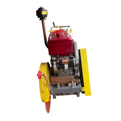 China Road Surface Concrete Cut Saw Cutting Machine Small Diamond Blade Gasoline Concrete Road Cutter for sale