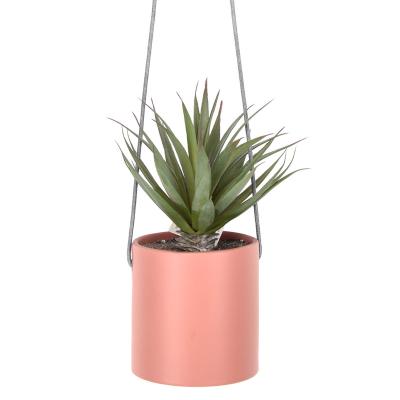 China Wholesale American Fake Plastic Agave Aloe Plant Indor Decoration Century Plant Artificial Hanging Garden Ornaments for sale