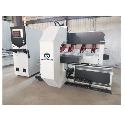 China Mustang MT1500 Jinan Manufacturing CNC VERTICAL Band Saw Machine Automatic Feeding Wood Plank Cutting Machine for sale