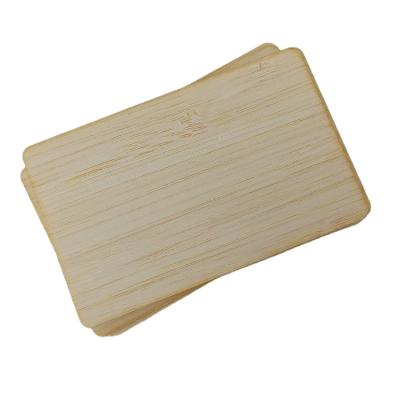 China Business Cards RFID ISO14443A Smart NTA G213/216 NFC Waterproof/Waterproof Programmable Bamboo Wooden Hotel Digital Wooden Key Card for sale