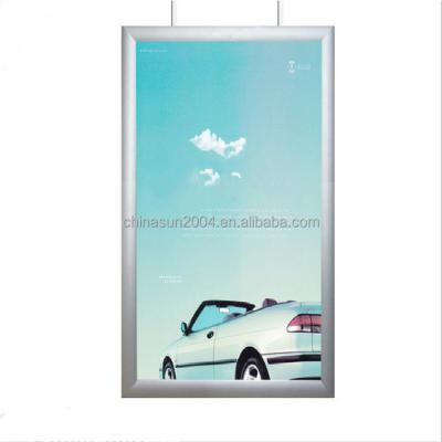 China Poster display advertising frames aluminum frame/high quality anodized aluminum frame for outdoor light box for sale