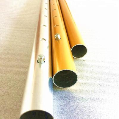 China Construction industry high quality adjustable aluminum telescopic tube for sale