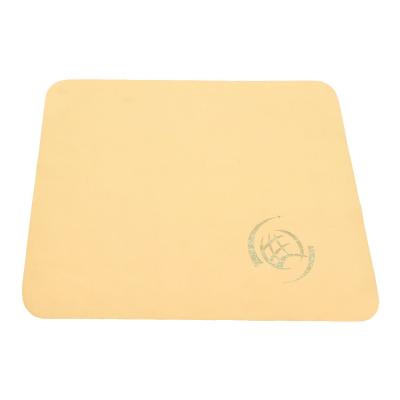 China Sustainable Anhui Packed Cloth Low Yellow Moq Customized Large Glass Fiber Gray Children Suede Microfiber Eyewear Cleaning Cloth for sale