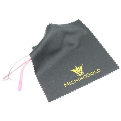 China Viable Wholesale Custom Printed Logo Microfiber Mirco Fiber Microfiber Cloth Glasses for sale