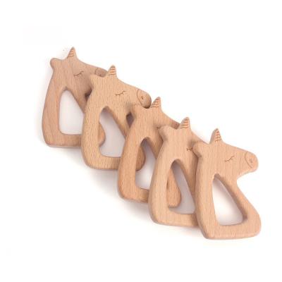 China Toy Baby Wood Teether Shape Natrual Soft Wooden Teether Toys, Wooden Teething Accessories, Baby Shower Gifts for sale