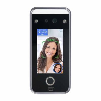 China Dynamic biometric motion detection access control products fingerprint access control with face recognition for sale