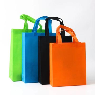 China 100% Customized printing reusable recycled non woven eco friendly packaging shopping bag eco non woven bags with logo for sale