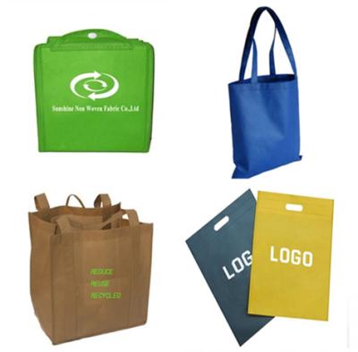 China 100% eco-friendly box bag shopping bags with logo foldable reusable non woven shopping bag bolsas reusable for sale