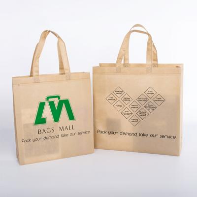 China 100% wholesale custom supermarket grocery tnt packaging pp promotional eco friendly laminated reusable nonwoven shopping bags eco-friendly for sale