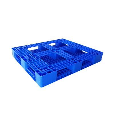 China Heavy Duty HDPE Logistics Single Faced Plastic Pallets For Sale for sale