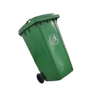 China Different Type Viable 120l 240l 660l Pedal Bins Movable Plastic Garbage China Trash Can for sale