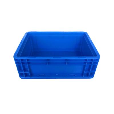 China Uncollapsible Customized PP Plastic Crate For Vegetable Logistics Moving Boxes for sale