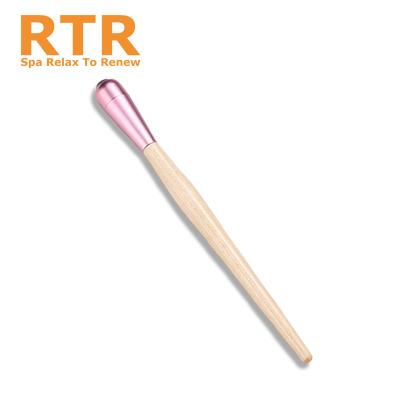 China Comfortable New Arrival Bamboo Handle Jade Facial Roller Smart Natural Beauty Tools Eye Massage Roller for sale