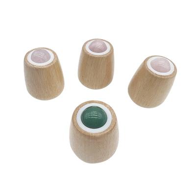 China Whitening Wood Handheld Therapy Massager Cup Wooden Massager Cup Lymphatic Jader Massager Body Sculpting Anti-Cellulite Muscle Pain Relief for sale