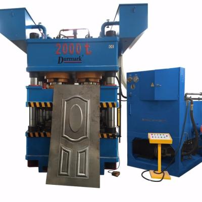 China Door Making Machine DHP Series 2000T Metal Door Panel Pressing Machine for sale