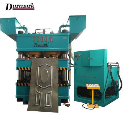 Cina Chinese professional steel door embossing machine hydraulic press in vendita