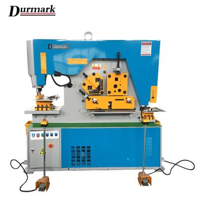 China hydraulic iron worker ironworker machine steel punching and shear machine for sale