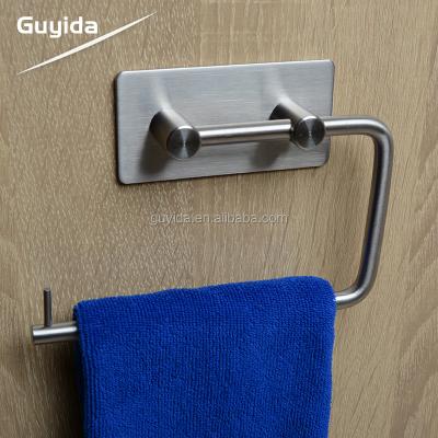 China Kitchen Eco-friendly Corner Bath Stainless Steel Hotel Free Sample Brass Paper Towel Holder for sale