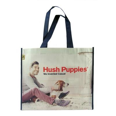 China Customized Handled Eco Friendly Recyclable Printing Non Woven Bag PP Shopping Bag Promotional Non Woven Printing for sale