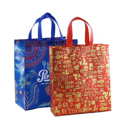 China High Quality Handled Non Woven PP Spunbond Fabric Sack Bag Non Woven Shopping Bag for sale