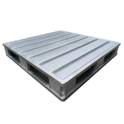 China New Type Durable Heavy Duty Customized Anbei Non-Slip Steel Pallet For AS/RS System Warehouse for sale