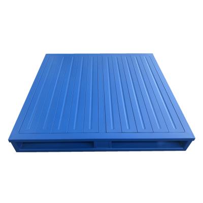 China Non-slip Professional Production Accurately Sized Metal Steel Pallet For Three-Dimensional Warehouse for sale